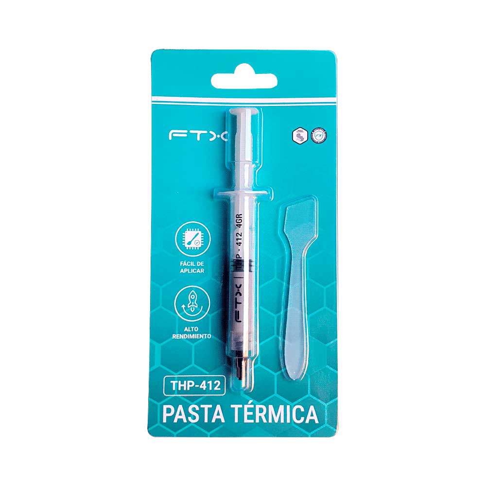 fastrax_129428_6a614406e5758.jpg PASTA TERMICA FTX 4GR 1.2 W/M.K THP-412 - Imagen 1