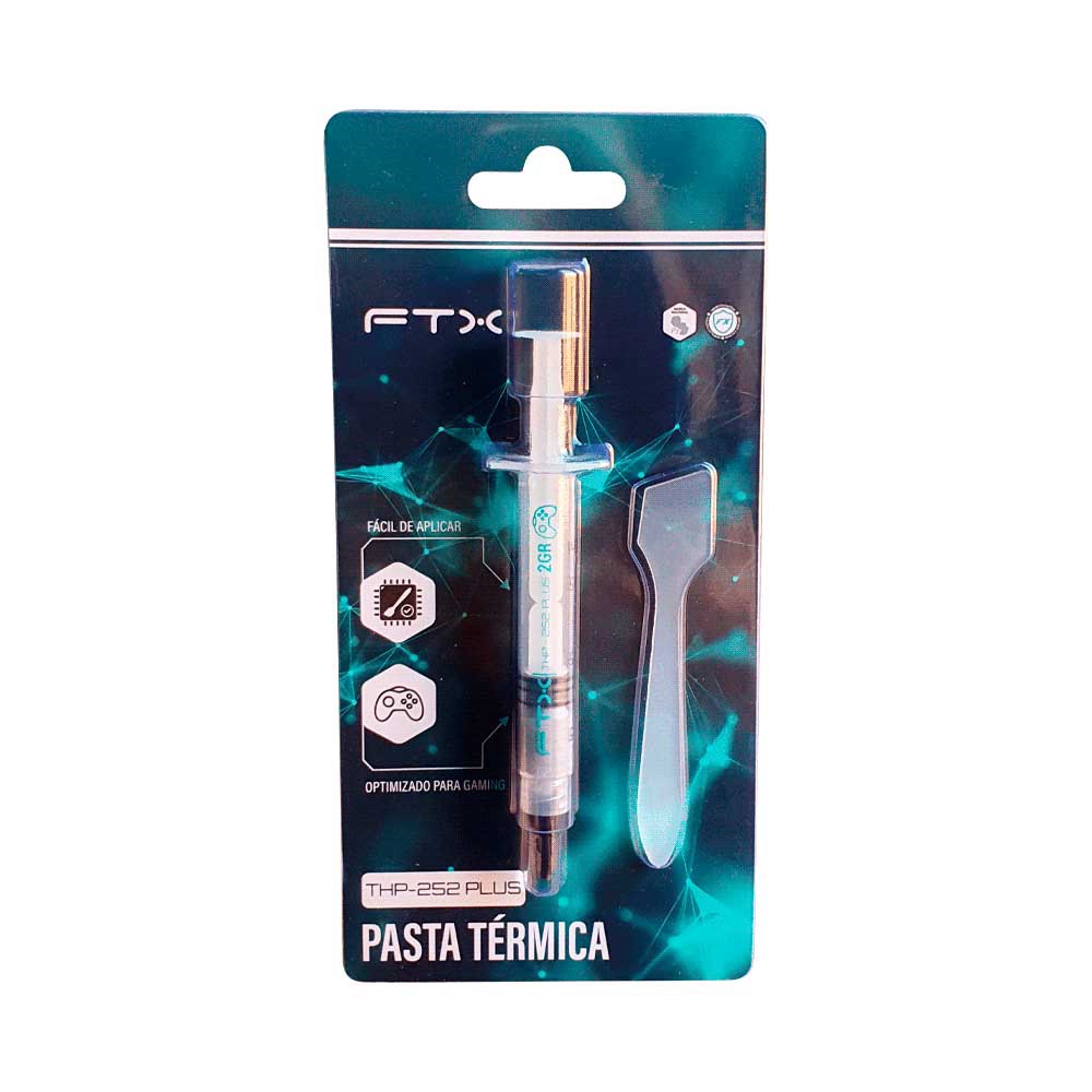 fastrax_129435_6a614409a346e.jpg PASTA TERMICA FTX 2 GR 5.2 W/M.K THP-252PLUS - Imagen 1