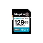 MEMORIA SD KINGSTON 128GB SDG4/128GB 200/100 CANVAS GO PLUS CLASS 10
