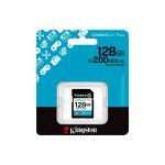 MEMORIA SD KINGSTON 128GB SDG4/128GB 200/100 CANVAS GO PLUS CLASS 10 - Imagen 3