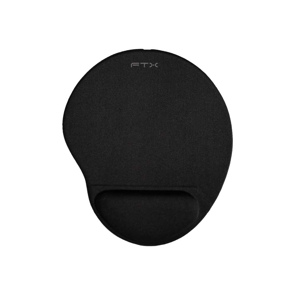 fastrax_131513_6a6151fb8fb65.jpg MOUSE PAD FTXMPG01-BK 31X27CM CON APOYO DE MUÑECA GEL NEGRO 032632 - Imagen 1