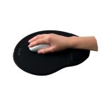 MOUSE PAD FTXMPG01-BK 31X27CM CON APOYO DE MUÑECA GEL NEGRO 032632 - Imagen 4