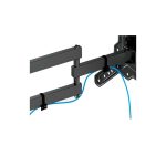 SOPORTE P/TV FTX 772 23" A 65" 30KG/INC5°/GIR90°/NEGRO - Imagen 2