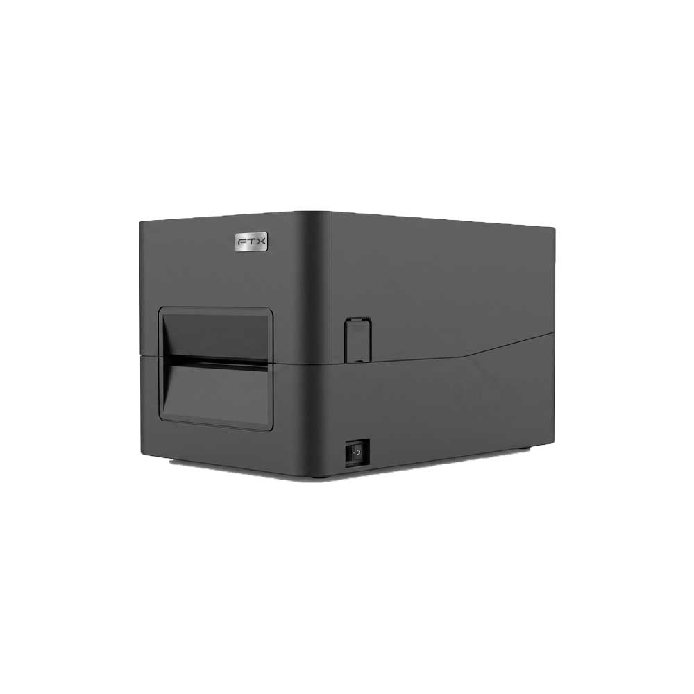 fastrax_132138_6a61443627188.jpg IMPRESORA TRANSFERENCIA TERMICA FTX ETIQUETA 4" TTP010UE USB/RED NEGRO - Imagen 1