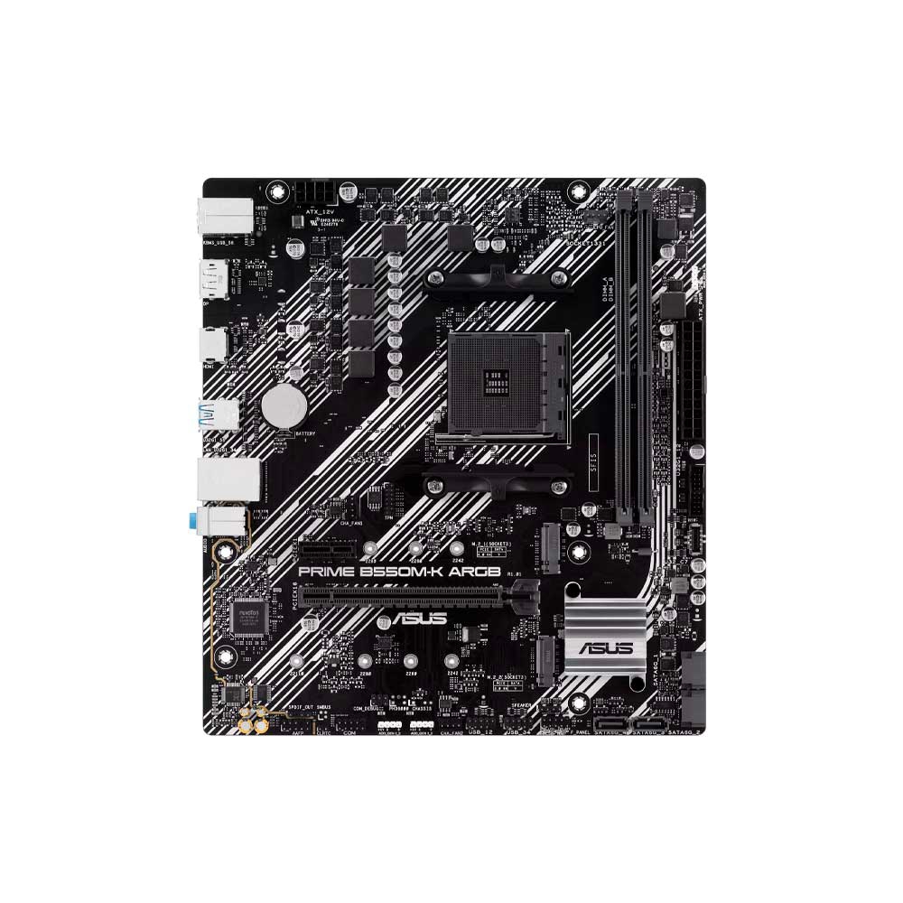 fastrax_134989_6a5655b5356f8.jpg PLACA MADRE ASUS AM4 PRIME B550M-K ARGB ASUS S/R/HDMI//2M2/DDR4/USB3.2/MATX - Imagen 1