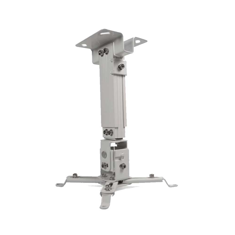 fastrax_1618_6a5662976042d.jpg SOPORTE P/PROYECTORECTOR KLIP KPM-580W INCLINABLE/GIRA 360/10KG/TECHO/BLANC - Imagen 1