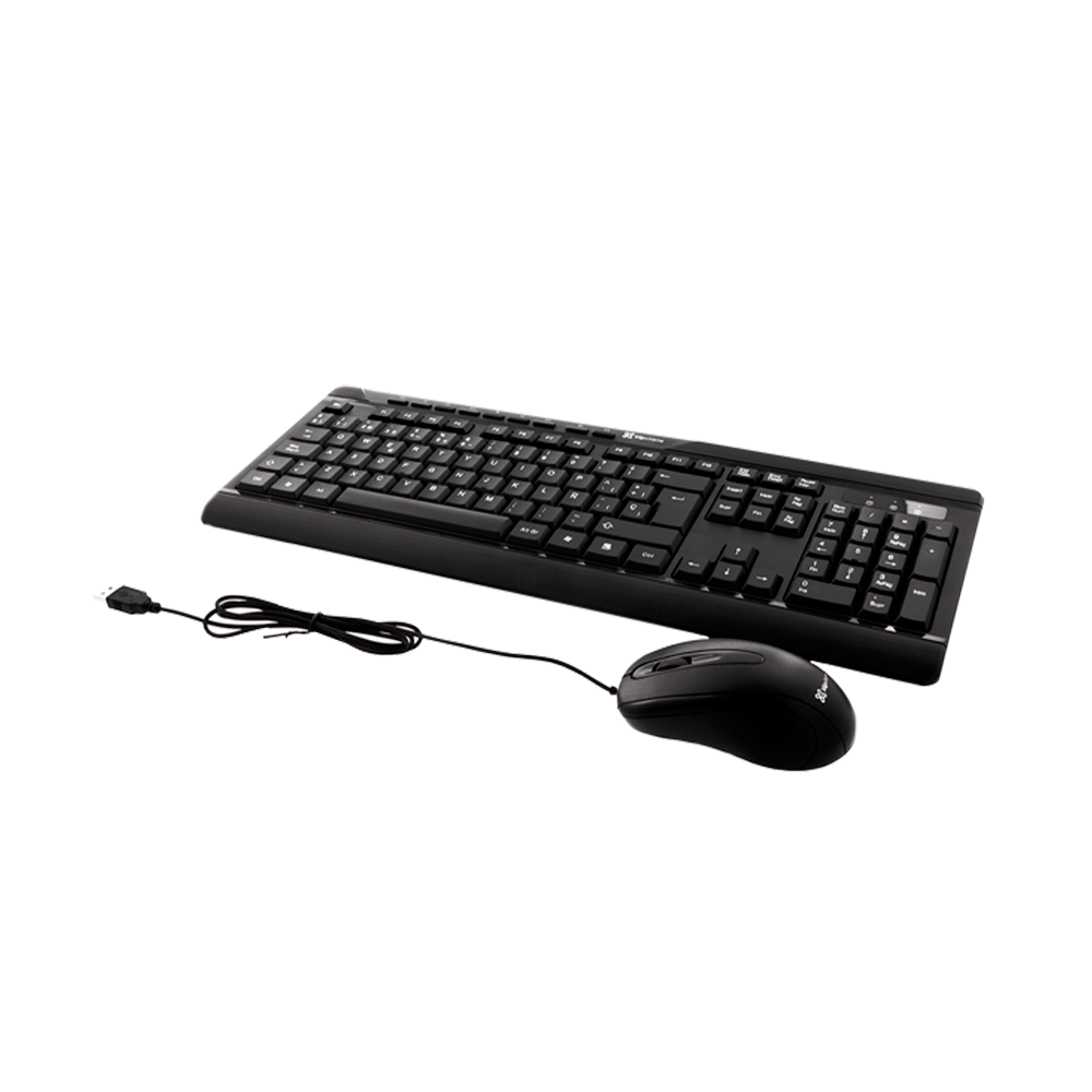 fastrax_22873_6a56641385bfd.jpg TECLADO CON MOUSE KLIP USB KCK-251S ESP/ NEGRO - Imagen 1