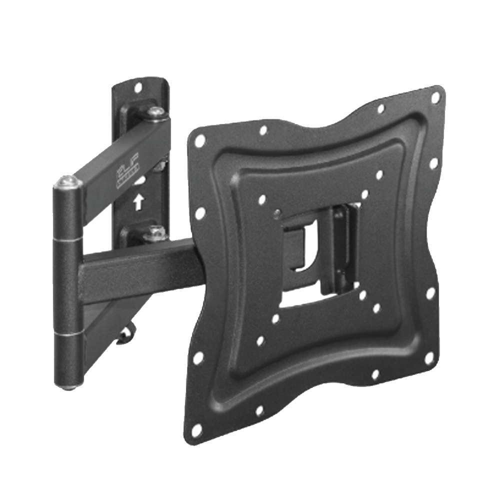 fastrax_2899_6a5662b862415.jpg SOPORTE P/TV KLIP KPM-875 13" A 46" 30KG INCLINA/GIRA 180°/PARED NEGRO - Imagen 1