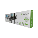 SOPORTE P/TV KLIP KPM-715 23" A 46" 45KG FIJO/PARED NEGRO - Imagen 6