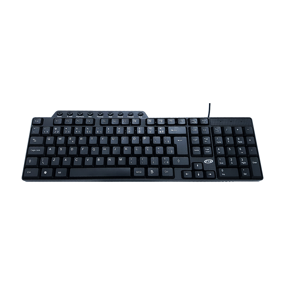 fastrax_32612_6a59ca056614e.jpg TECLADO FTX USB FTXK401 MULTIMEDIA/ESP - Imagen 1