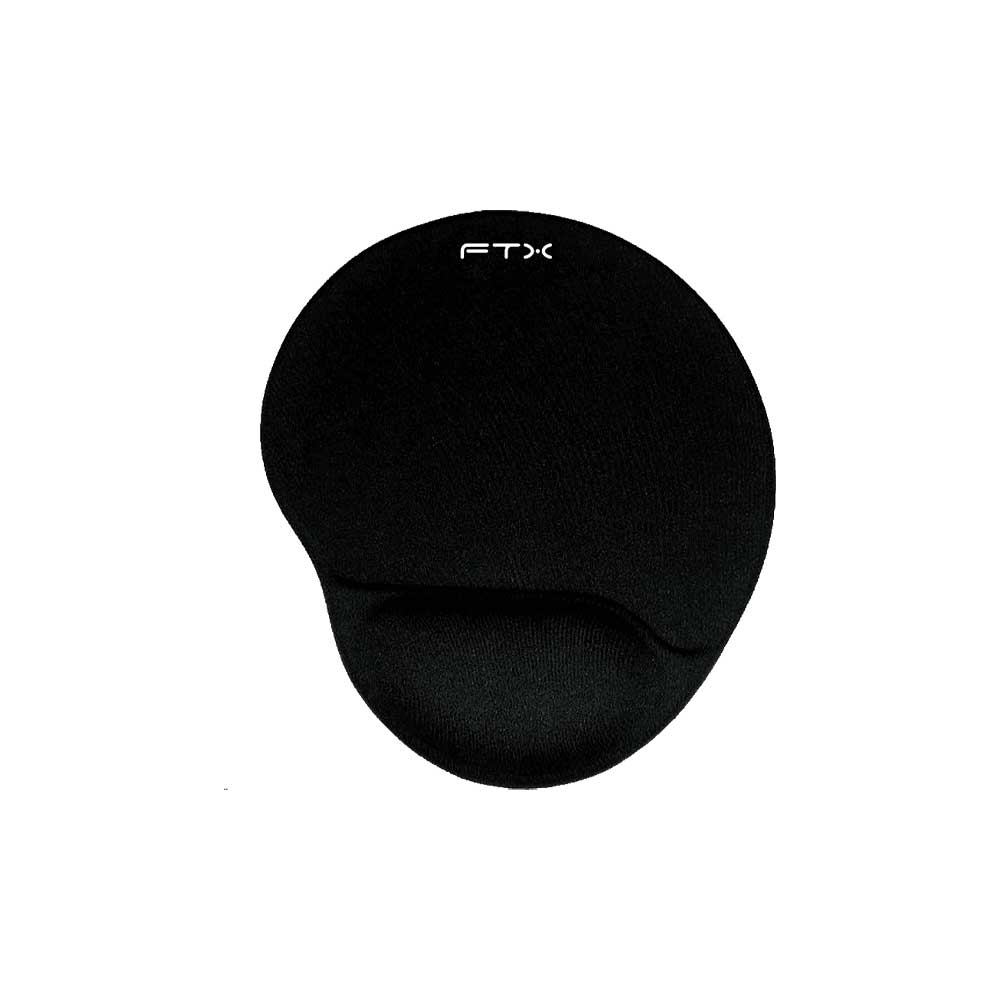 fastrax_32636_6a59ca0a49180.jpg MOUSE PAD FTXMPG01 31X27 CON APOYO DE MUÑECA NEGRO - Imagen 1