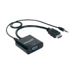 ADAPTADOR HDMI-VGA/AUDIO 151559 BOLSA NEGRO - Imagen 3