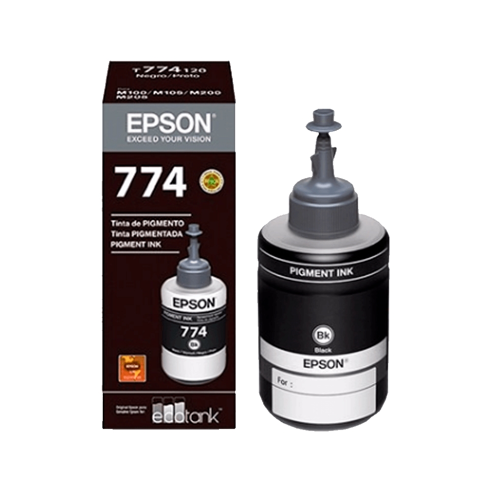 fastrax_5791_6a56630f41ccd.jpg TINTA EPSON T774 120 NEGRO M100/M105/M200/M205 - Imagen 1
