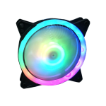 COOLER PARA GABINETE FTX FTXFANRGB 1FAN DOBLE STRIP RGB VENTILADOR - Imagen 3