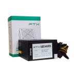 FUENTE FTX 600W FTX600W 110/220V NEGRO