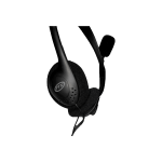 AURICULAR CON MICROFONO HEADPH 3.5MM 2 JACK/NEGRO C/ADAPTADOR FTXBH001 - Imagen 2