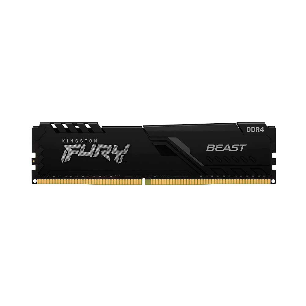fastrax_81610_6a55127ad7bb3.jpg MEMORIA RAM DDR4 16GB 3200 KINGSTON FURY BEAST BK KF432C16BB/16 XMP - Imagen 1