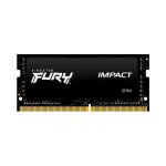 MEMORIA RAM P/NB DDR4 16GB 3200 KINGSTON FURY IMPACT KF432S20IB/16