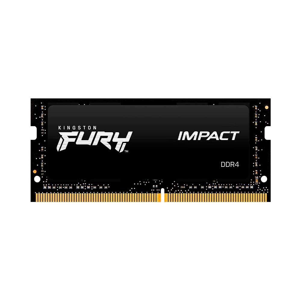 fastrax_81764_6a552cdd0f42d.jpg MEMORIA RAM P/NB DDR4 16GB 3200 KINGSTON FURY IMPACT KF432S20IB/16 - Imagen 1