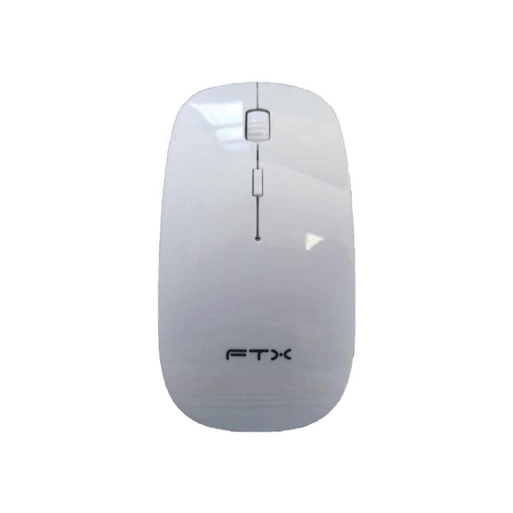 fastrax_95341_6a6159f940f10.jpg MOUSE FTX WIRELESS FTXM132 1600DPI/4 BOTONES BLANCO - Imagen 1