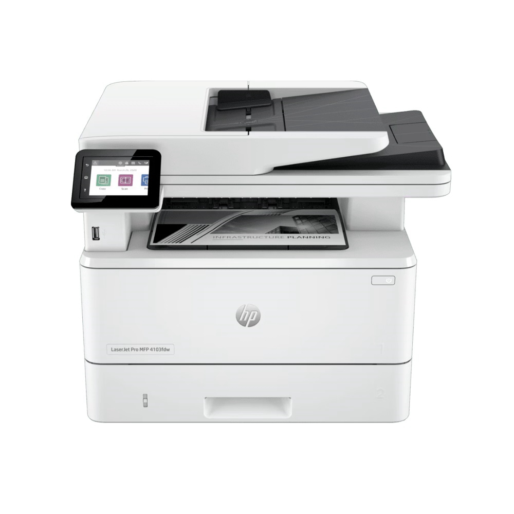 fastrax_95648_6a55d61217328.jpg IMPRESORA HP LASERJET PRO MFP 4103FDW IMP/COP/SCA/FAX/USB/ADF/RED/WIFI/220V - Imagen 1