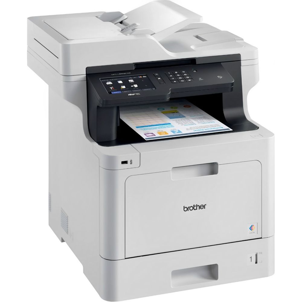 Impresora Láser Multifuncional Brother MFC-L8900 Wi-Fi - Blanco - Imagen 2
