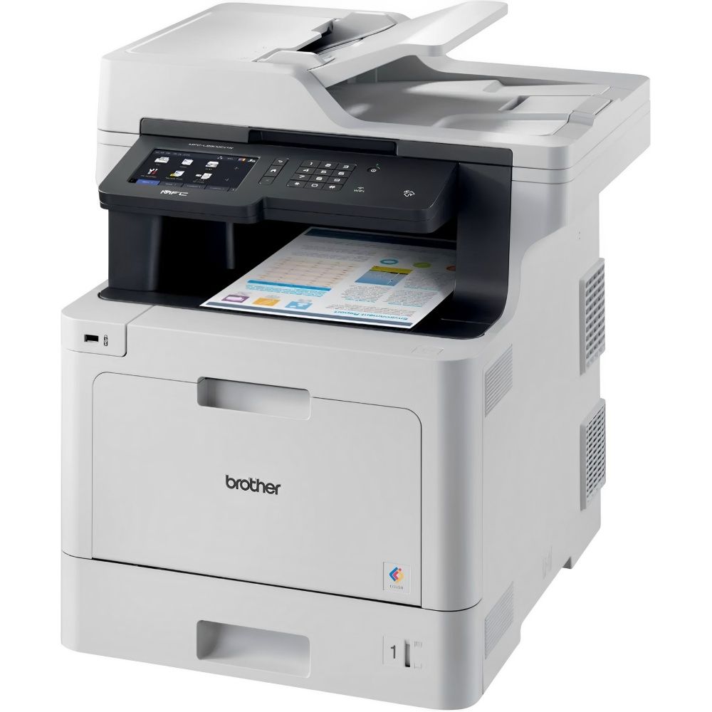 Impresora Láser Multifuncional Brother MFC-L8900 Wi-Fi - Blanco - Imagen 3