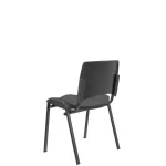 SILLA ERGOPLAST 34532/4 PIES AS/RES C/ESTOF/13NEG/T235 NEW BLACK PLXMETAL - Imagen 3